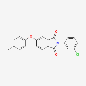 2-(3-chlorophenyl)-5-(4-methylphenoxy)-1H-isoindole-1,3(2H)-dione