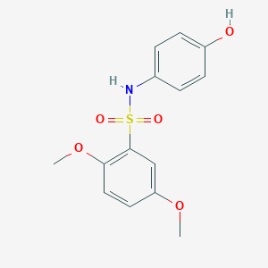 N-(4-hydroxyphenyl)-2,5-dimethoxybenzenesulfonamide