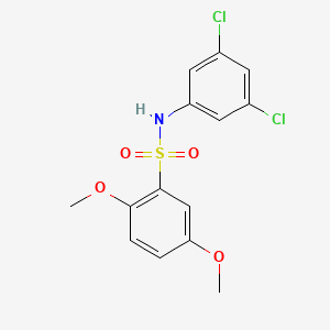 N-(3,5-dichlorophenyl)-2,5-dimethoxybenzenesulfonamide