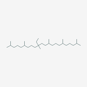 B035239 10-Ethyl-2,6,10,13,17,21-hexamethyl-docosane CAS No. 100664-65-1