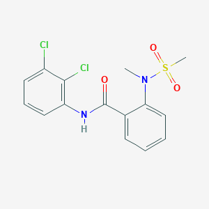 N-(2,3-dichlorophenyl)-2-[methyl(methylsulfonyl)amino]benzamide