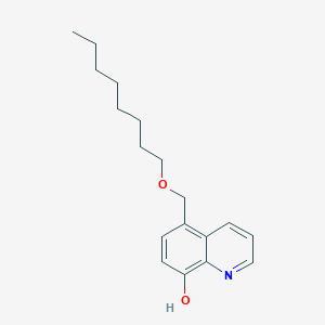 molecular formula C18H25NO2 B035242 5-辛氧甲基-8-喹啉醇 CAS No. 102269-68-1