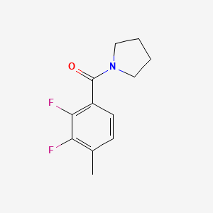 (2,3-Difluoro-4-methylphenyl)(pyrrolidin-1-yl)methanone