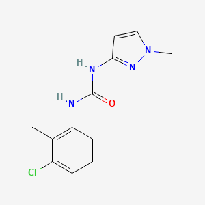 N-(3-chloro-2-methylphenyl)-N'-(1-methyl-1H-pyrazol-3-yl)urea