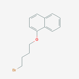 molecular formula C14H15BrO B3524810 1-(4-bromobutoxy)naphthalene CAS No. 87723-21-5