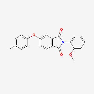 2-(2-methoxyphenyl)-5-(4-methylphenoxy)-1H-isoindole-1,3(2H)-dione