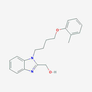 (1-(4-(o-tolyloxy)butyl)-1H-benzo[d]imidazol-2-yl)methanol