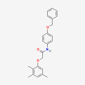 N-[4-(benzyloxy)phenyl]-2-(2,3,5-trimethylphenoxy)acetamide