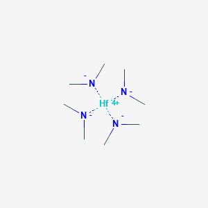 molecular formula C8H24HfN4 B035259 Tetrakis(dimethylamido)hafnium(IV) CAS No. 19782-68-4