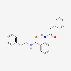 2-[(phenylacetyl)amino]-N-(2-phenylethyl)benzamide