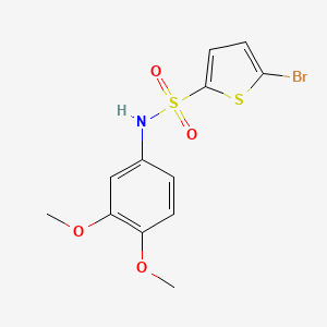 5-bromo-N-(3,4-dimethoxyphenyl)-2-thiophenesulfonamide