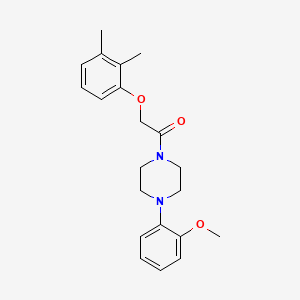 1-[(2,3-dimethylphenoxy)acetyl]-4-(2-methoxyphenyl)piperazine