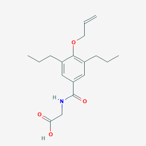 B035266 Hippuric acid, 4-(allyloxy)-3,5-dipropyl- CAS No. 101564-63-0