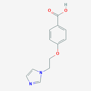 molecular formula C12H12N2O3 B035268 Dazoxiben CAS No. 103735-00-8
