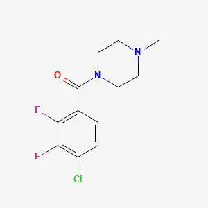 1-(4-chloro-2,3-difluorobenzoyl)-4-methylpiperazine