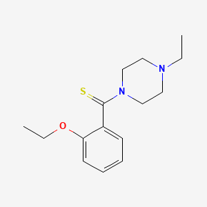 1-[(2-ethoxyphenyl)carbonothioyl]-4-ethylpiperazine