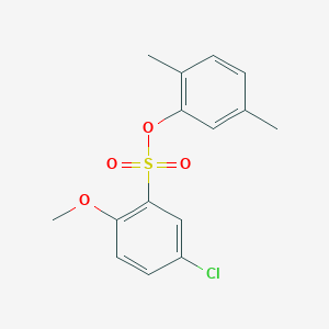 2,5-Dimethylphenyl 5-chloro-2-methoxybenzenesulfonate