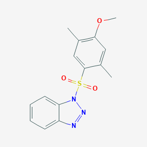 1-(4-Methoxy-2,5-dimethylphenyl)sulfonylbenzotriazole