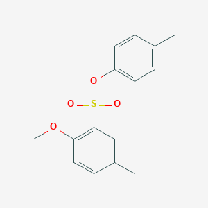 2,4-Dimethylphenyl 2-methoxy-5-methylbenzenesulfonate