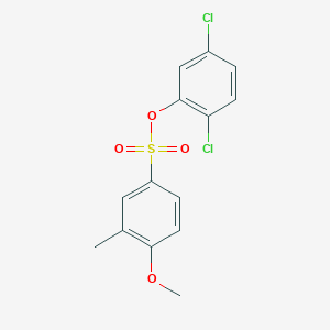 2,5-Dichlorophenyl 4-methoxy-3-methylbenzenesulfonate