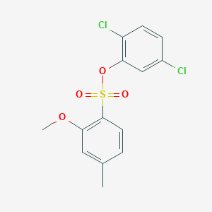 2,5-Dichlorophenyl 2-methoxy-4-methylbenzenesulfonate