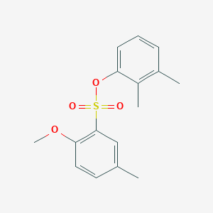 2,3-Dimethylphenyl 2-methoxy-5-methylbenzenesulfonate