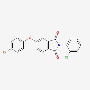 5-(4-bromophenoxy)-2-(2-chlorophenyl)-1H-isoindole-1,3(2H)-dione