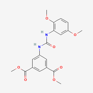 dimethyl 5-({[(2,5-dimethoxyphenyl)amino]carbonyl}amino)isophthalate