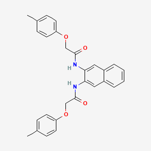 N,N'-2,3-naphthalenediylbis[2-(4-methylphenoxy)acetamide]