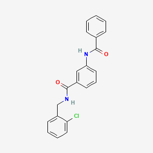 3-(benzoylamino)-N-(2-chlorobenzyl)benzamide