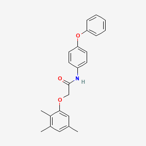 molecular formula C23H23NO3 B3528703 N-(4-phenoxyphenyl)-2-(2,3,5-trimethylphenoxy)acetamide 