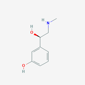 molecular formula C9H13NO2 B352888 苯肾上腺素 CAS No. 59-42-7