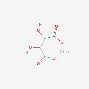 molecular formula C4H4CaO6· 2H2O<br>C4H4CaO6 B035300 酒石酸钙 CAS No. 110720-66-6
