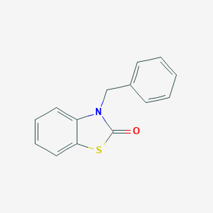 molecular formula C14H11NOS B353002 3-苄基-1,3-苯并噻唑-2(3H)-酮 CAS No. 22291-74-3