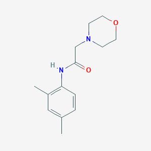 molecular formula C14H20N2O2 B3530148 N-(2,4-dimethylphenyl)-2-(4-morpholinyl)acetamide 