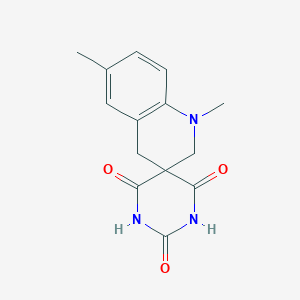 1',6'-Dimethylspiro[1,3-diazinane-5,3'-2,4-dihydroquinoline]-2,4,6-trione