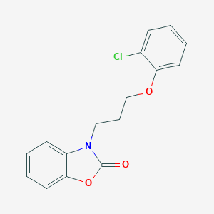 3-[3-(2-chlorophenoxy)propyl]-1,3-benzoxazol-2(3H)-one