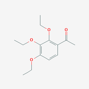 B035316 1-(2,3,4-Triethoxyphenyl)ethanone CAS No. 100864-28-6