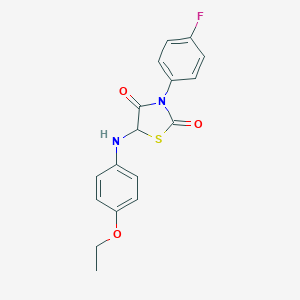 5-((4-Ethoxyphenyl)amino)-3-(4-fluorophenyl)thiazolidine-2,4-dione