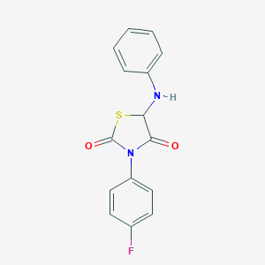 3-(4-Fluorophenyl)-5-(phenylamino)thiazolidine-2,4-dione