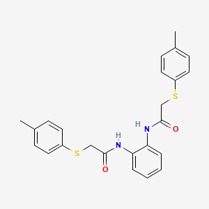 N,N'-1,2-phenylenebis{2-[(4-methylphenyl)thio]acetamide}