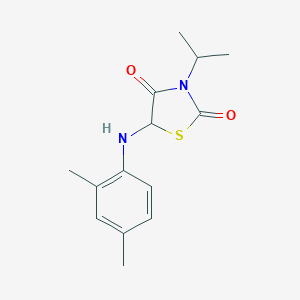 5-((2,4-Dimethylphenyl)amino)-3-isopropylthiazolidine-2,4-dione