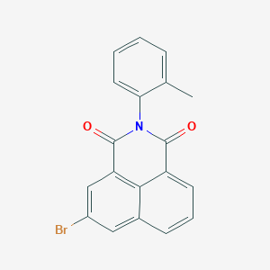 5-bromo-2-(2-methylphenyl)-1H-benzo[de]isoquinoline-1,3(2H)-dione