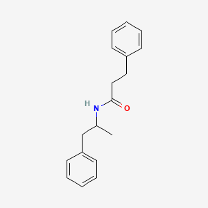 N-(1-methyl-2-phenylethyl)-3-phenylpropanamide