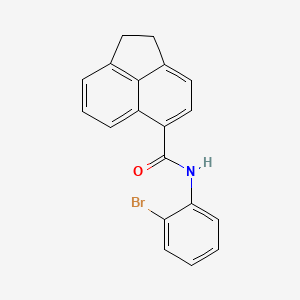 N-(2-bromophenyl)-1,2-dihydro-5-acenaphthylenecarboxamide
