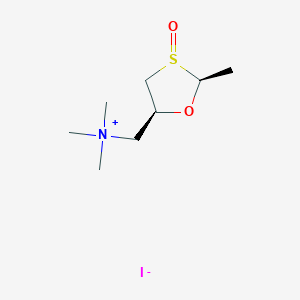 B035324 2-Methyl-5-(dimethylamino)methyl-1,3-oxathiolane-3-oxide CAS No. 109280-12-8