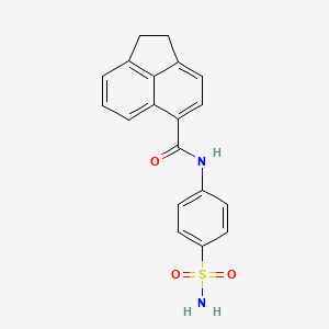 N-[4-(aminosulfonyl)phenyl]-1,2-dihydro-5-acenaphthylenecarboxamide