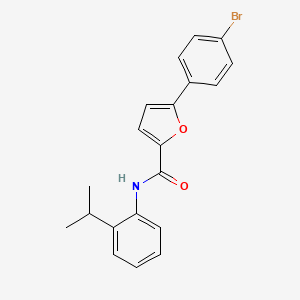 5-(4-bromophenyl)-N-(2-isopropylphenyl)-2-furamide