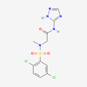 N~2~-[(2,5-dichlorophenyl)sulfonyl]-N~2~-methyl-N~1~-4H-1,2,4-triazol-3-ylglycinamide