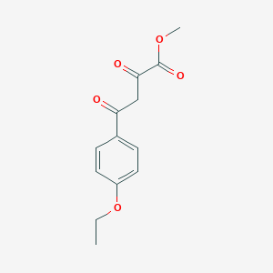 molecular formula C13H14O5 B035334 Methyl 4-(4-ethoxyphenyl)-2,4-dioxobutanoate CAS No. 108783-91-1